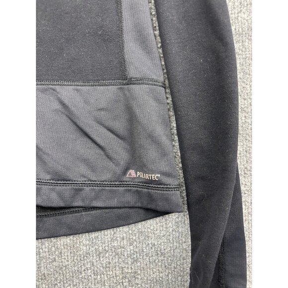 Mammut Jacket Womens Medium Black Polartec Hooded Full Zip Athletic Layering - Picture 6 of 10